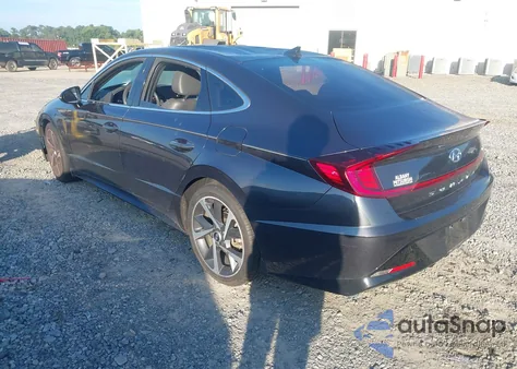 2021 Hyundai Sonata Sel Plus из США, поврежденный, VIN 5NPEJ4J26MH084053